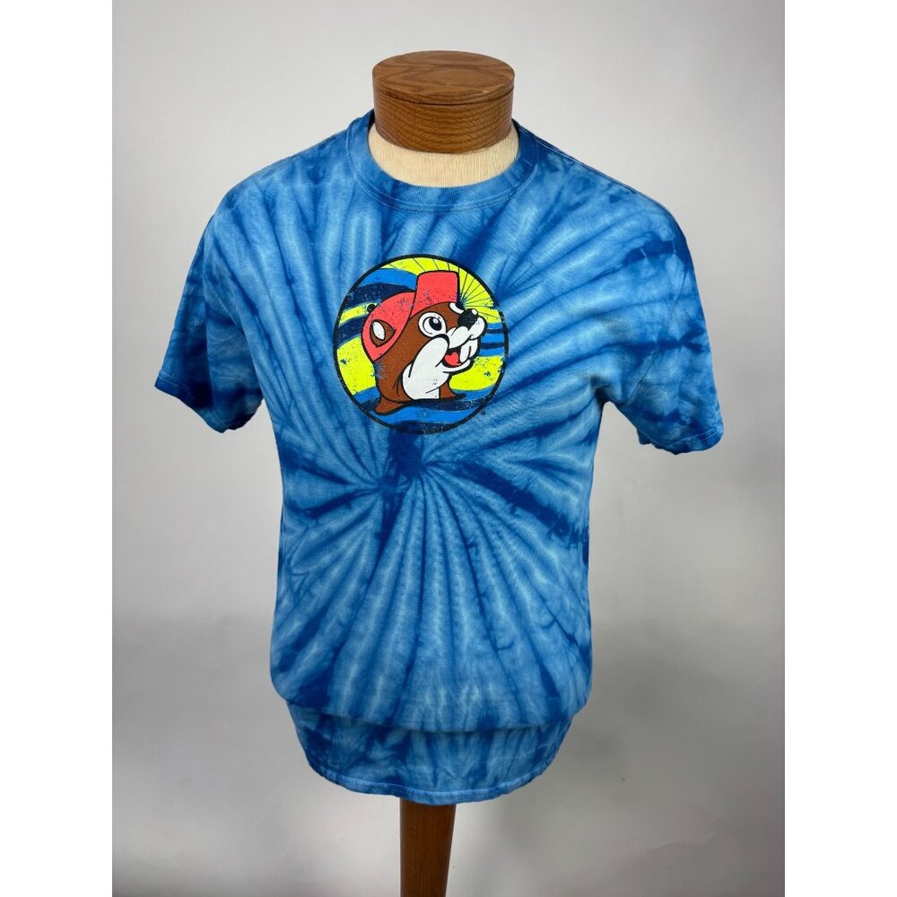 Buc-ees Tie-Dye T-Shirt Where The Fun Never Sets  Med